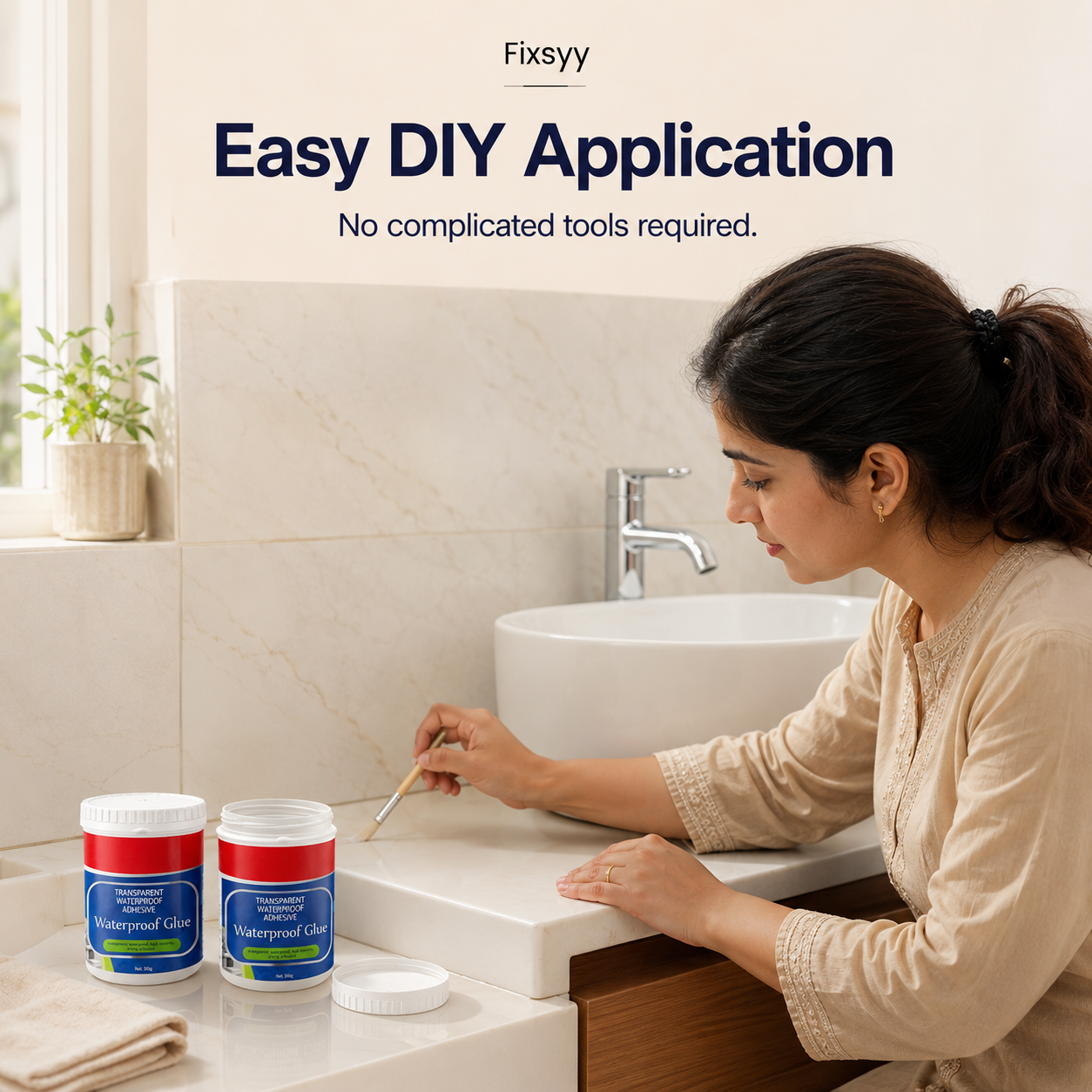 Fixsyy Waterproof Glue - Pack of 2