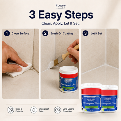 Fixsyy Waterproof Glue - Pack of 2
