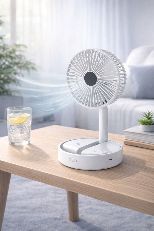 Stay Cool Anywhere in Seconds – Powerful Portable Fan