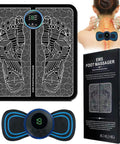 Foot And body Massager Pain Relief Wireless Electric EMS Massage Rechargeable Portable Folding Machine